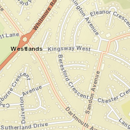Newcastle under Lyme Street Map