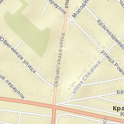 Krasnaya Gora Street Map
