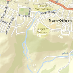 Blaenau-Ffestiniog Street Map