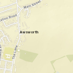 Awsworth Street Map
