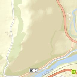 B5103, Llangollen, Denbighshire LL20 8BS Street Map