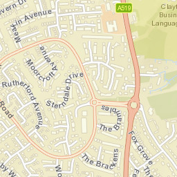 Westbury Rd, Newcastle, Staffordshire ST5, UK Street Map