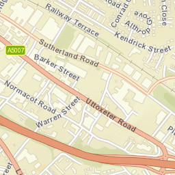 196A-200 Normacot Road, Stoke-on-Trent Street Map