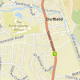 Duffield Street Map