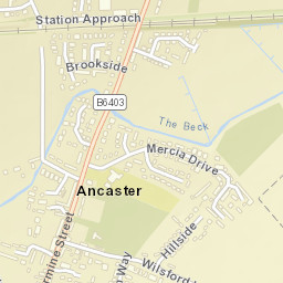 Ancaster Street Map