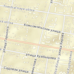 Bezenchuk Street Map
