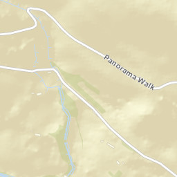 Panorama Walk, Llangollen, Denbighshire Street Map
