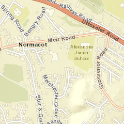 60 Waterhead Rd, Meir, Stoke-on-Trent, ST3 5NG, UK Street Map