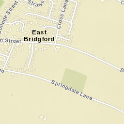 East Bridgford Street Map