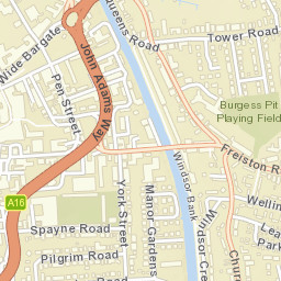 9 Wide Bargate, Boston, Lincolnshire PE21 Street Map
