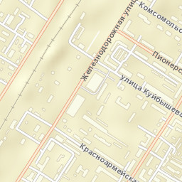 Chapayevsk Street Map