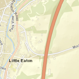 Little Eaton Street Map