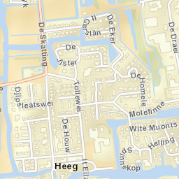 Heeg Street Map