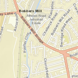 Basford Street Map