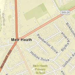 5 Willows Drive, Stoke-on-Trent, Staffordshire Street Map