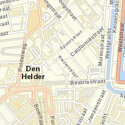 Den Helder Street Map