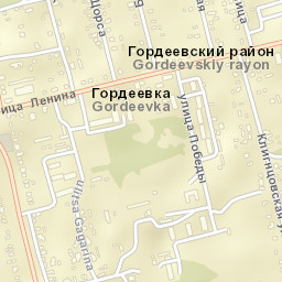 Gordeyevka Street Map
