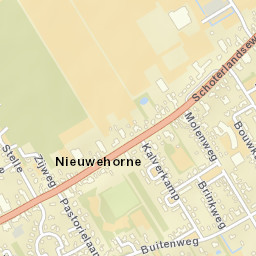 Nieuwehorne Street Map
