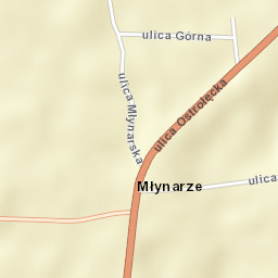 Młynarze Street Map