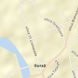 Suraż Street Map