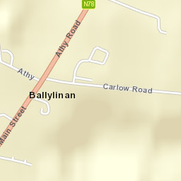 Ballylinan Street Map