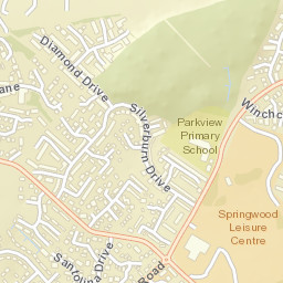 348 Bishop's Drive, Derby DE21 2HT, UK Street Map