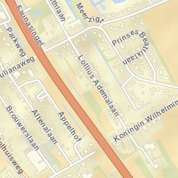 Oranjewoud Street Map