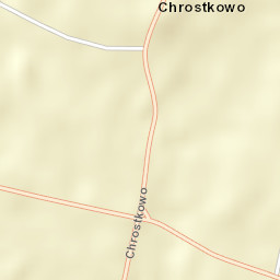 Chrostkowo Street Map