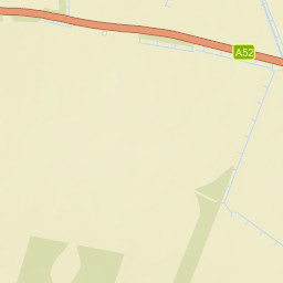 A52, Nottingham, Nottinghamshire NG13 Street Map