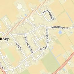 Oldeberkoop Street Map