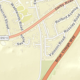 213 Derby Rd, Bramcote, Nottingham, Nottinghamshire NG9 3JA,  Street Map