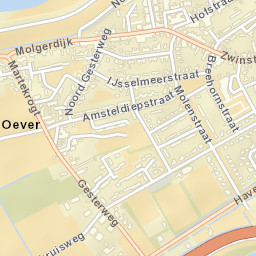 Den Oever Street Map