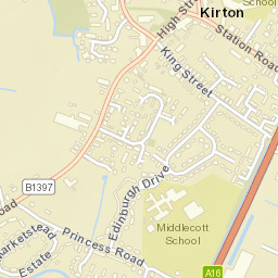 Kirton Street Map