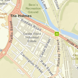 32 Railway Terrace, Derby DE1 2RU, UK Street Map