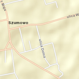 Szumowo Street Map