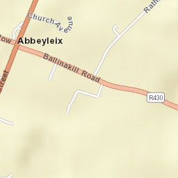 Abbeyleix Street Map