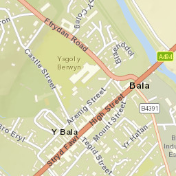 Bala Street Map