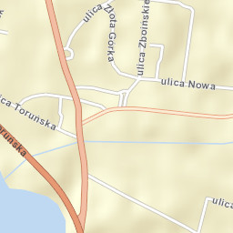 Kikół Street Map