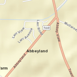 Castledermot Street Map