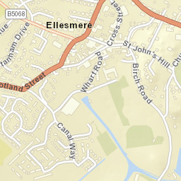 Ellesmere Street Map