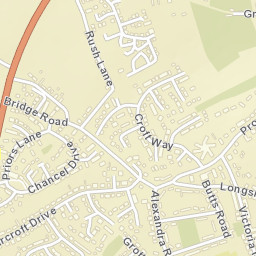 17 Priors Lane, Market Drayton, Shropshire Street Map