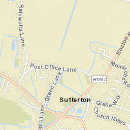 Sutterton Street Map