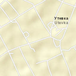 Utevka Street Map