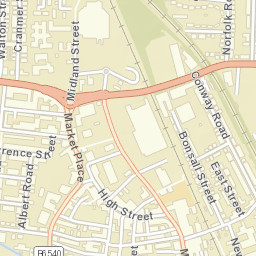 Long Eaton Street Map