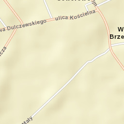 Goworowo Street Map