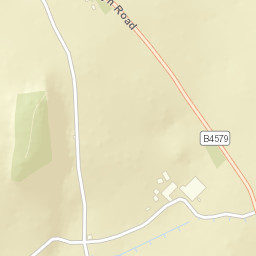 B4579, Gobowen, Oswestry, Shropshire Street Map