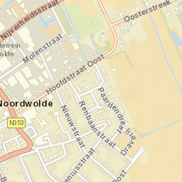 Noordwolde Street Map