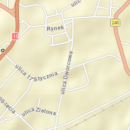 Gniewkowo Street Map