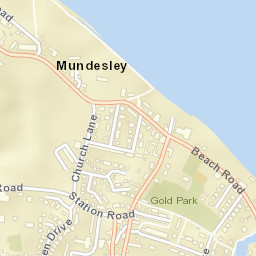 Mundesley Street Map