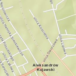 Aleksandrów Kujawski Street Map